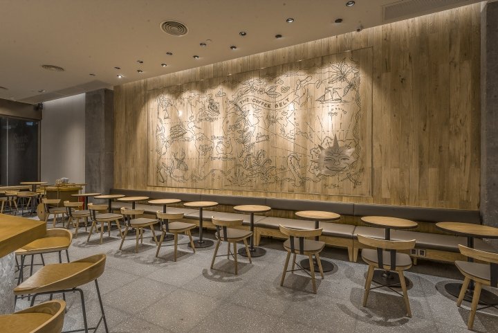 星巴克店,深圳 – 中国 星巴克店,深圳 – 中国