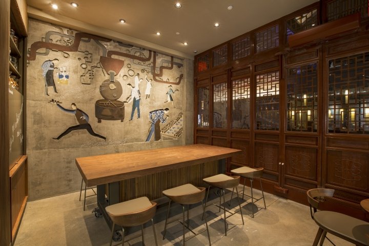 Starbucks café by Wei Xu, Yangshuo – China