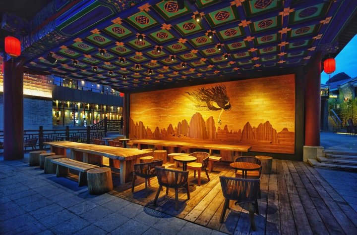 Starbucks café by Wei Xu, Yangshuo – China