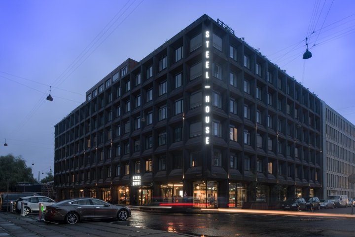 丹麦哥本哈根 Duncalf 的 Steel House 豪华旅馆