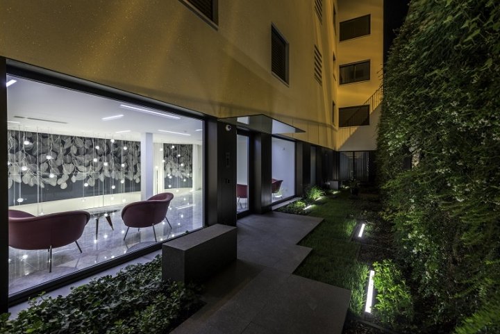 瑞士卢加诺 Riva Caccia Residence 的照明设计，由 Stefano Dall’Osso 设计