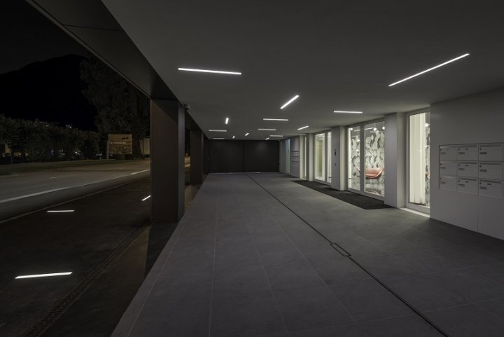 瑞士卢加诺 Riva Caccia Residence 的照明设计，由 Stefano Dall’Osso 设计