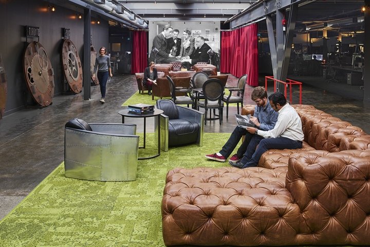 加拿大多伦多 Quadrangle 的 Stereo D 办公室