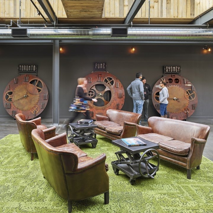 加拿大多伦多 Quadrangle 的 Stereo D 办公室