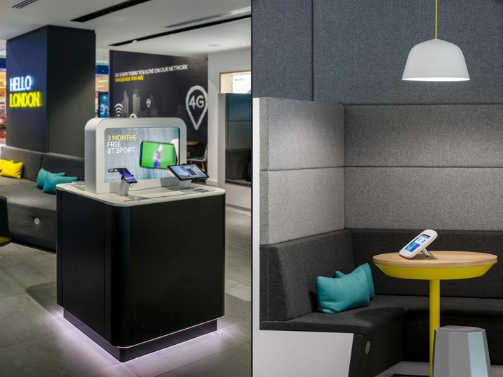 英国伦敦 EE by Quinine 的商店设计