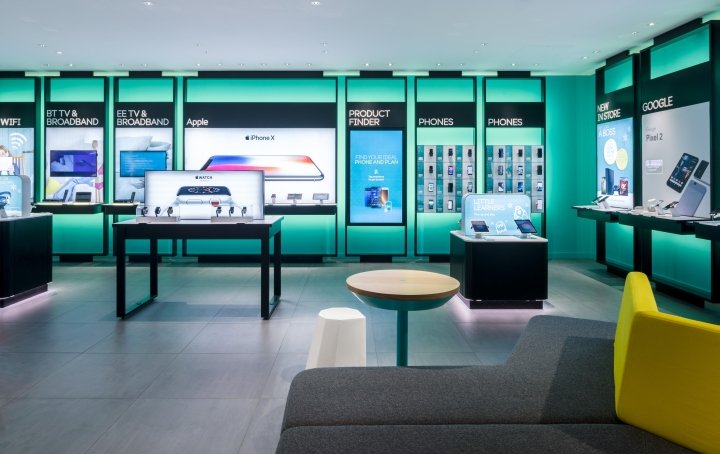 英国伦敦 EE by Quinine 的商店设计