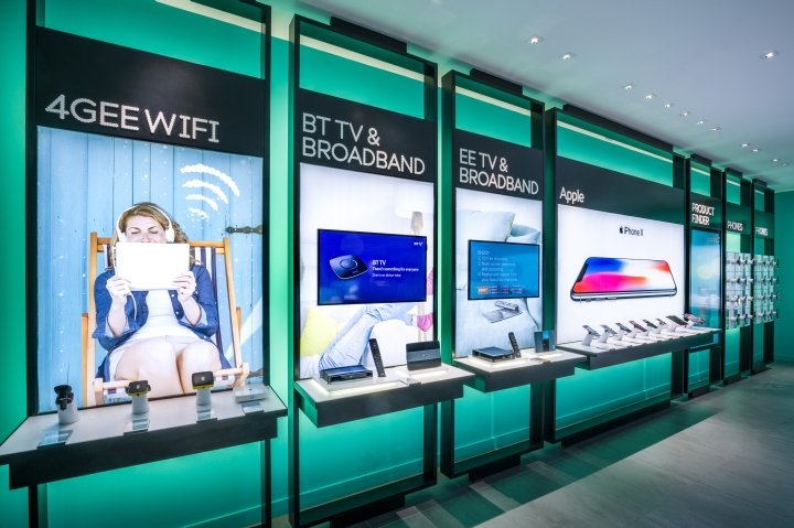 英国伦敦 EE by Quinine 的商店设计