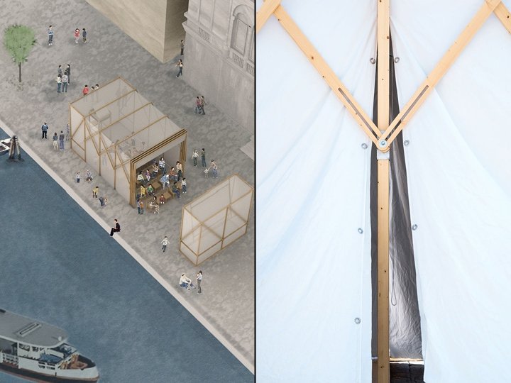 Omri Revesz 的街头电影院，意大利威尼斯