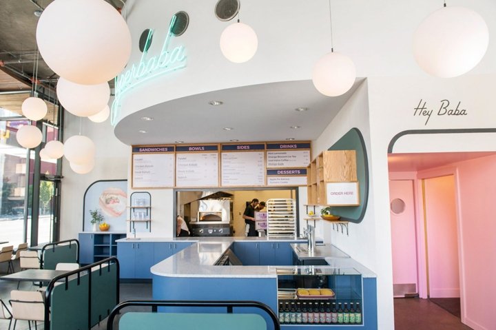 Superbaba 餐厅由 Studio Roselyn 设计，加拿大维多利亚