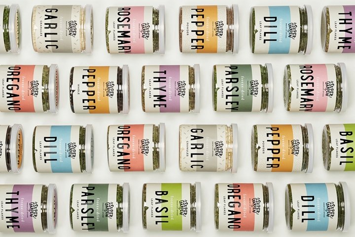 Supergarden 冻干香料包装礼仪