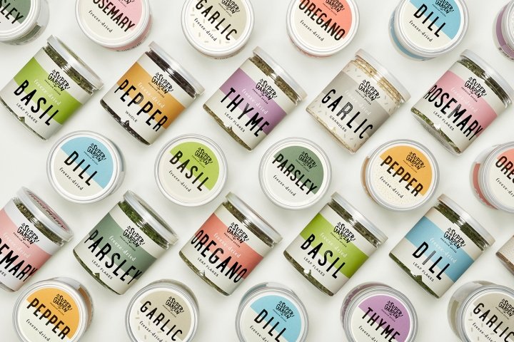 Supergarden 冻干香料包装礼仪