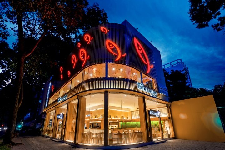 Kingsmen Vietnam Co. Ltd 的寿司北海道 Sachi 餐厅，胡志明市 – 越南