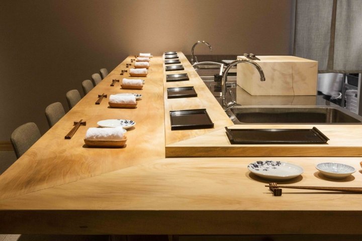 Sushi ichi 餐厅，由 Lee’sDesign INC. 设计，中山区 / 台北 – 台湾