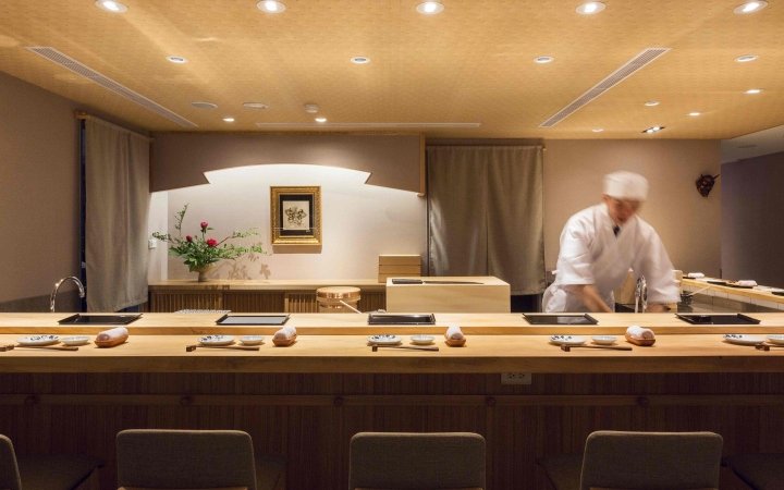 Sushi ichi 餐厅，由 Lee’sDesign INC. 设计，中山区 / 台北 – 台湾
