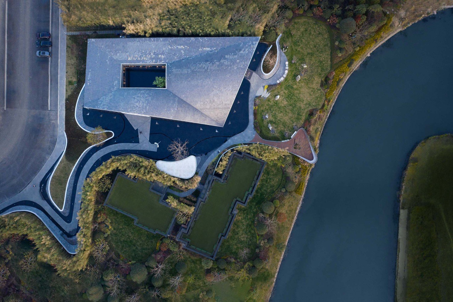 苏州天鹅港公园 / Lacime Architects