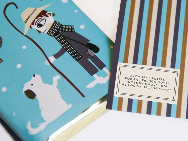 Sweet Holiday Sin 巧克力包装，​​由 polkadot 设计