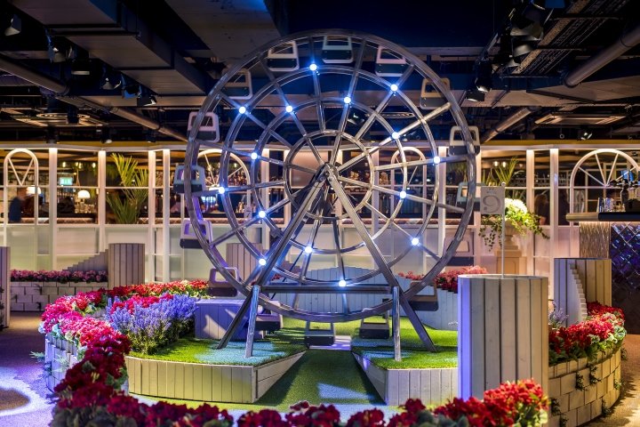 Swingers West End，Zachary Pulman 设计工作室，英国伦敦