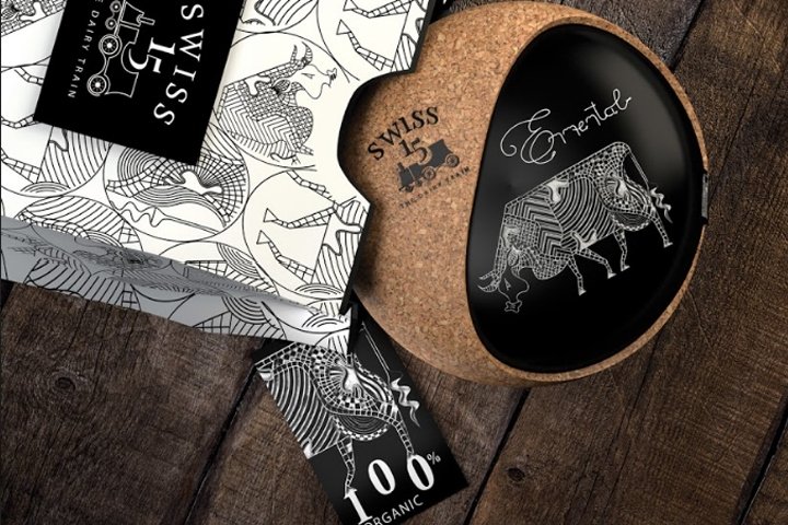 Swiss 15 – CreativeByDefinition 的乳品列车包装