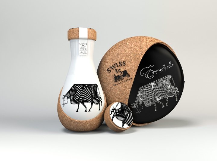 Swiss 15 – CreativeByDefinition 的乳品列车包装