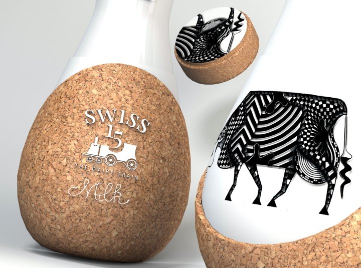 Swiss 15 – CreativeByDefinition 的乳品列车包装