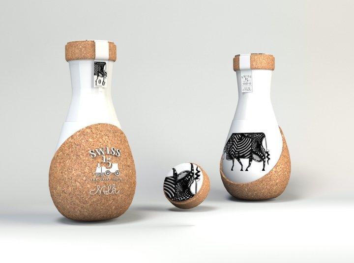 Swiss 15 – CreativeByDefinition 的乳品列车包装