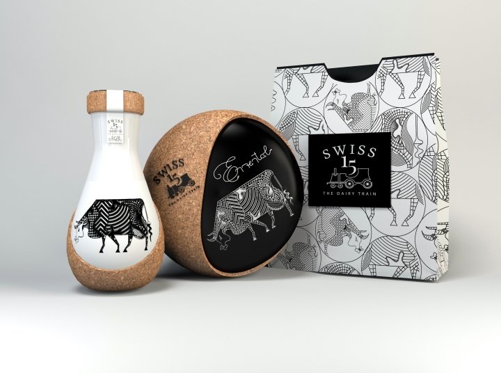 Swiss 15 – CreativeByDefinition 的乳品列车包装