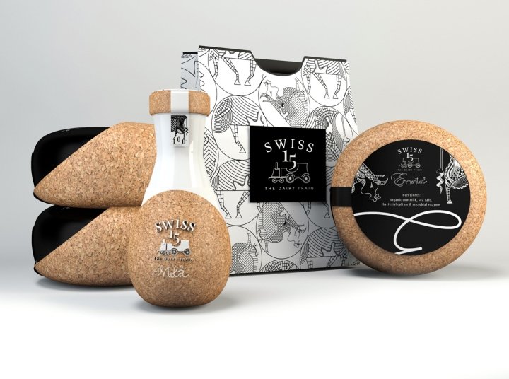 Swiss 15 – CreativeByDefinition 的乳品列车包装