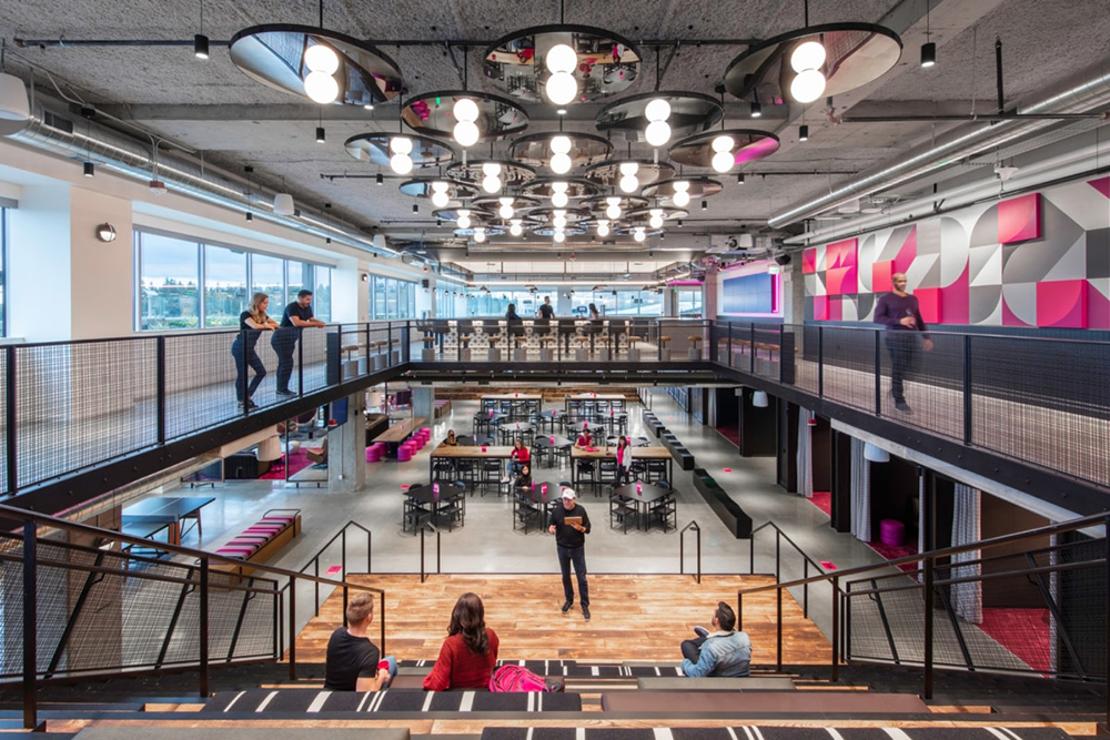 Gensler 设计的 T-Mobile 总部二号楼