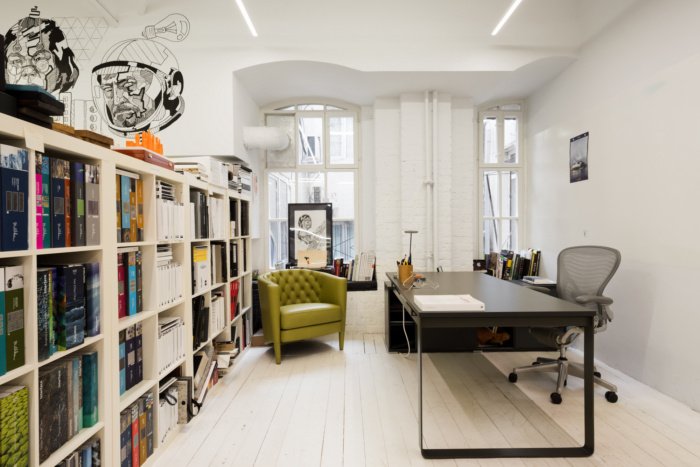 T+T 建筑事务所 T+T 建筑事务所设计的办公室