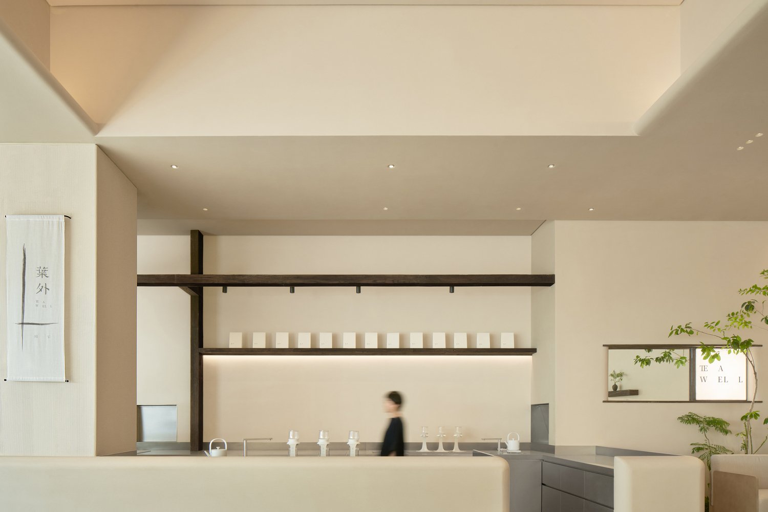 Ruhaus Studio 设计的 TEA WELL 商店 Ruhaus Studio 设计的 TEA WELL 商店