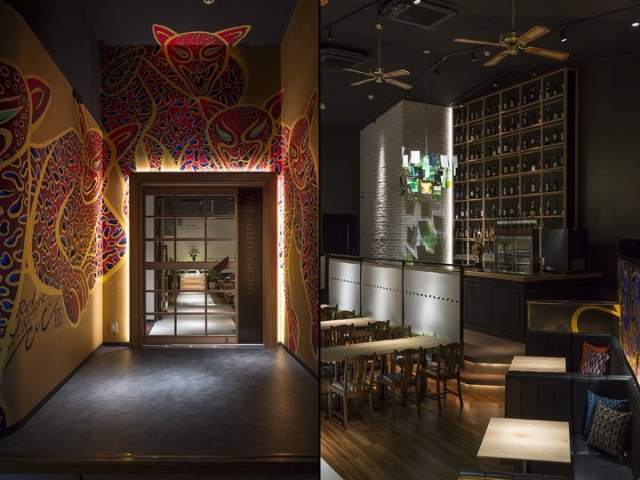 THE AGLIO GARDEN 由 Nishiyama Tohru 设计事务所设计，日本京都