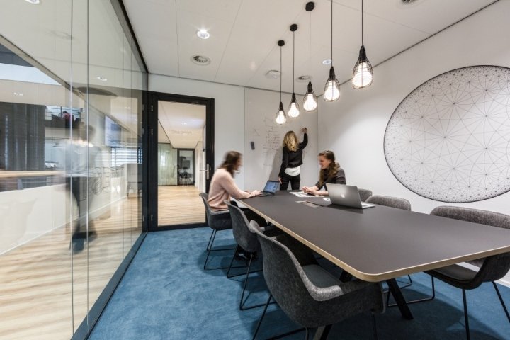 Fokkema & Partners 设计的代尔夫特理工大学办公室，荷兰代尔夫特