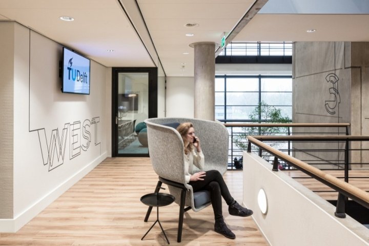 Fokkema & Partners 设计的代尔夫特理工大学办公室，荷兰代尔夫特