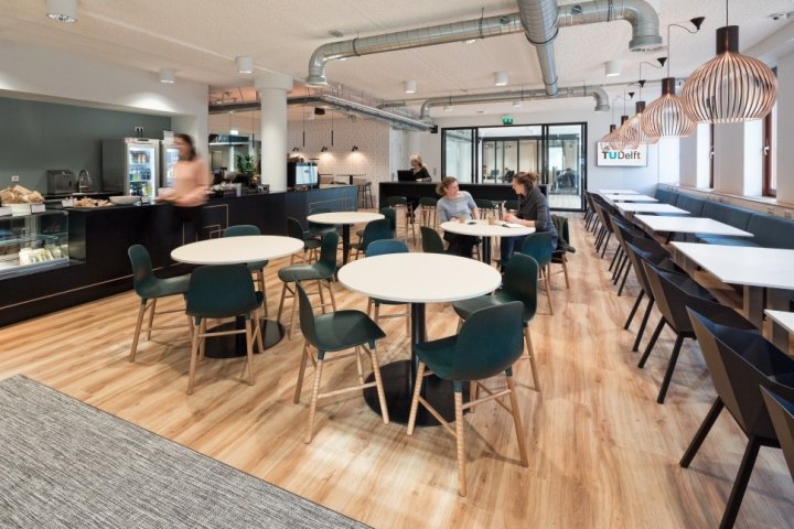 Fokkema & Partners 设计的代尔夫特理工大学办公室，荷兰代尔夫特