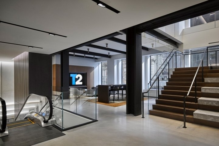 纽约市 Design Republic 的 Take-Two 互动软件办公室