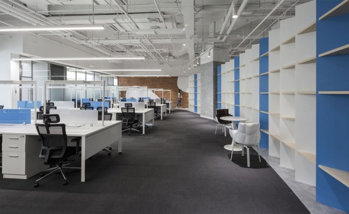 会说话的数据办公室，由 Ujing INTERIOR DESIGN 设计，北京 – 中国