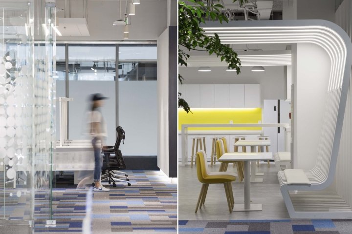 会说话的数据办公室，由 Ujing INTERIOR DESIGN 设计，北京 – 中国