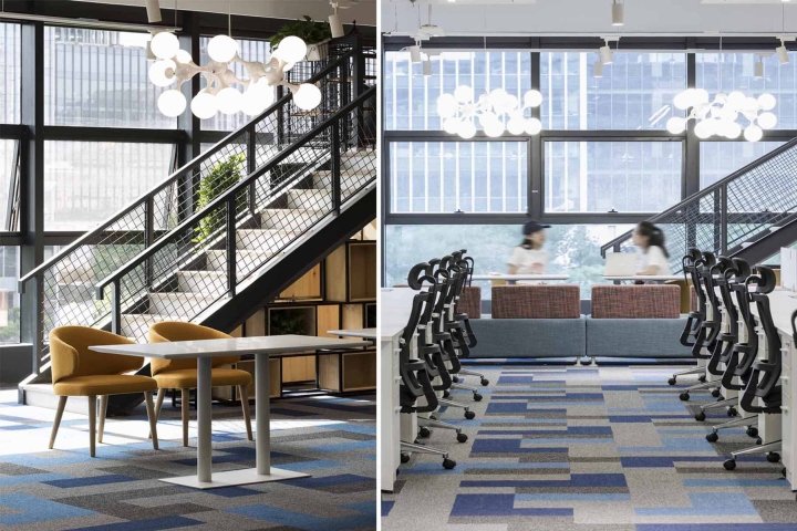 会说话的数据办公室，由 Ujing INTERIOR DESIGN 设计，北京 – 中国