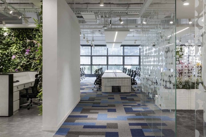 会说话的数据办公室，由 Ujing INTERIOR DESIGN 设计，北京 – 中国