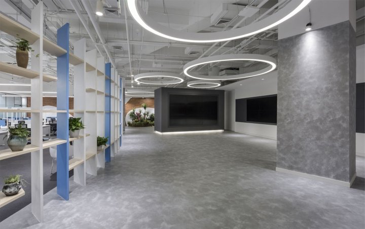 会说话的数据办公室，由 Ujing INTERIOR DESIGN 设计，北京 – 中国