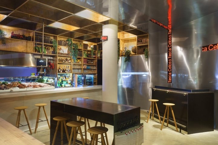 Tasca Celoso 由 Jorge Bibiloni Studio 设计，马略卡岛帕尔马 – 西班牙