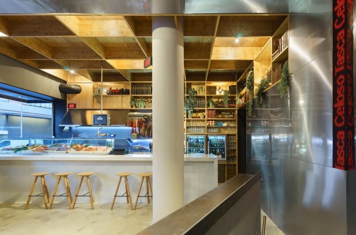 Tasca Celoso 由 Jorge Bibiloni Studio 设计，马略卡岛帕尔马 – 西班牙