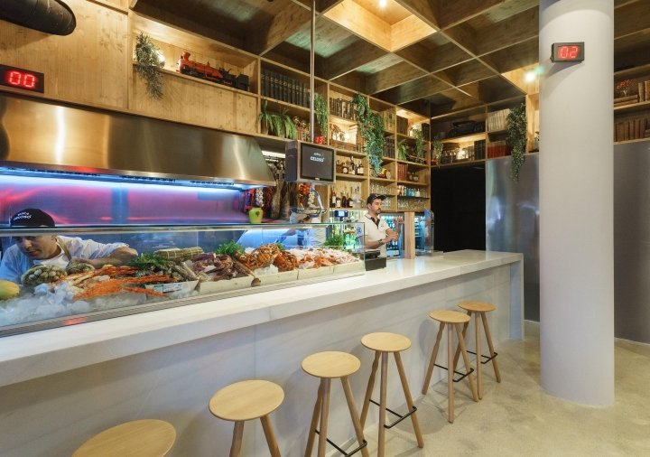 Tasca Celoso 由 Jorge Bibiloni Studio 设计，马略卡岛帕尔马 – 西班牙