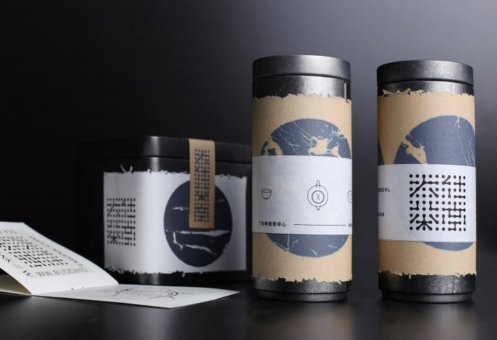 Tea of Buddhist Monk packaging by 申也 大凡 Tea of Buddhist Monk packaging by 申也 大凡