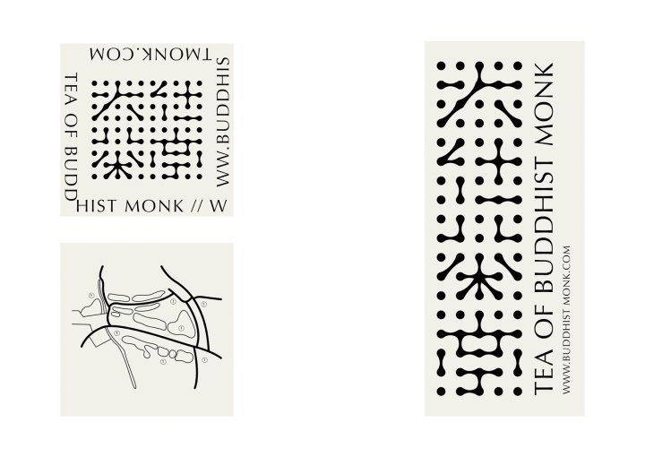 Tea of Buddhist Monk packaging by 申也 大凡 Tea of Buddhist Monk packaging by 申也 大凡