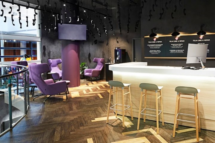 Telia 由 Expedit 设计的旗舰店，丹麦科灵