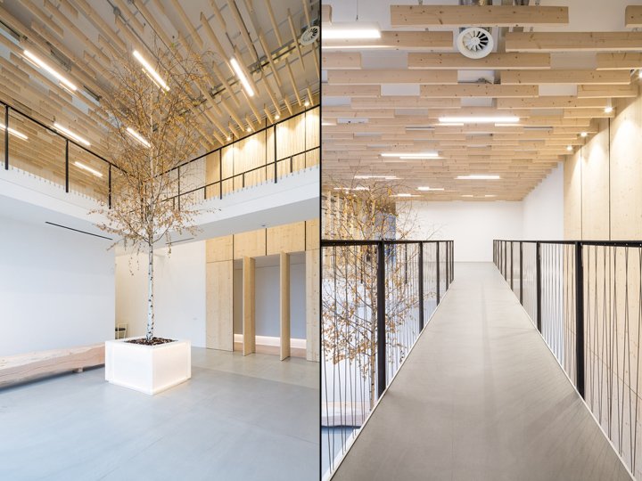 Terratinta Ceramiche 总部和陈列室由 Enrico Bergamini 设计，摩德纳 – 意大利