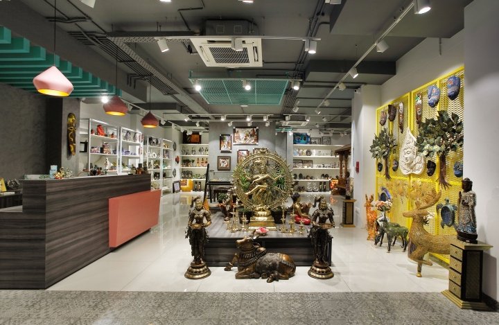 Studio.J 的 Tesor 商店，印度班加罗尔