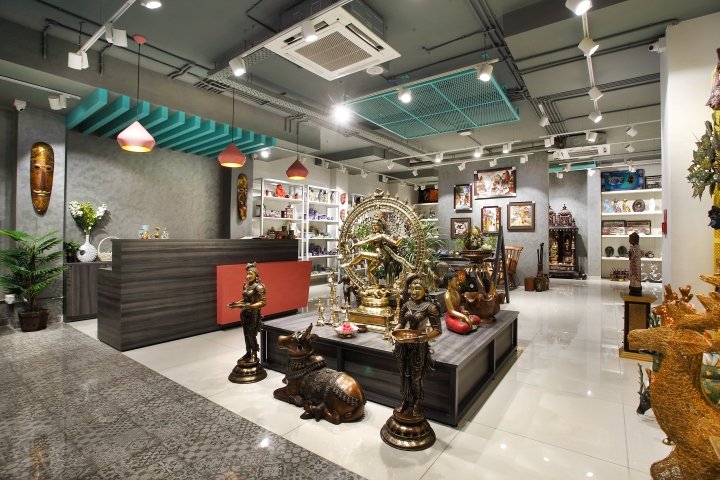 Studio.J 的 Tesor 商店，印度班加罗尔