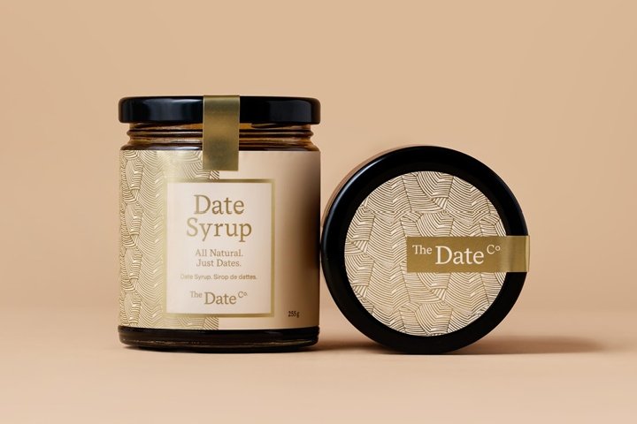 Glasfurd & Walker 设计的 The Date Co 品牌